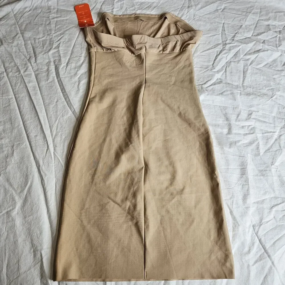 Commando Two-Faced Tech Control Full Slip in Nude Trendy Summer Festival Size M